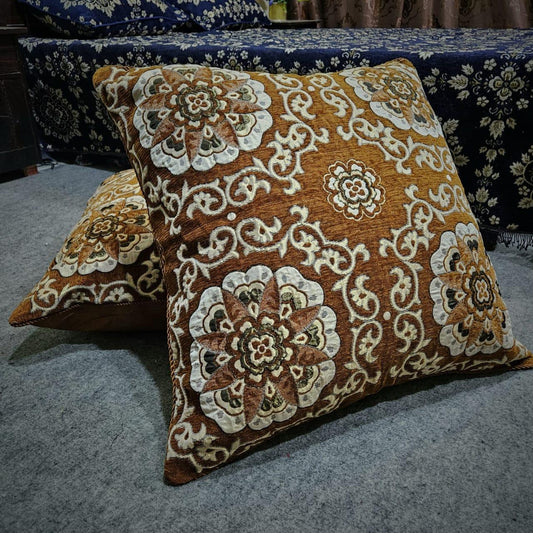 Velvet Jacquard Floor Cushion Covers β Premium & Stylish 03