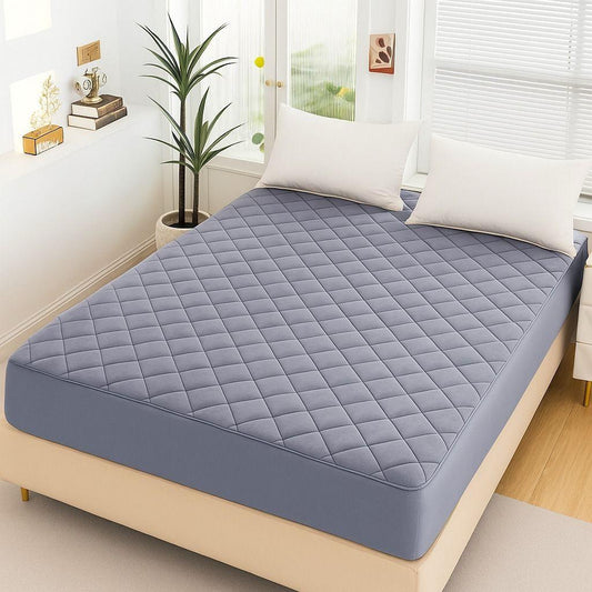 Mattress Safeguards Water Proof Quilted Mattress Cover
