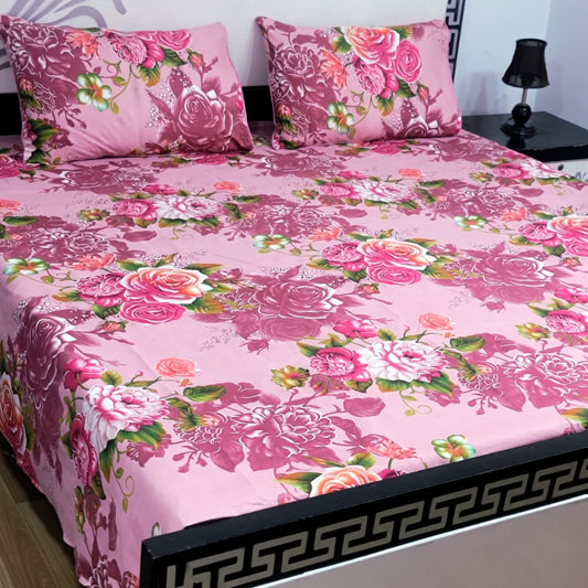 β¨ Supreme Quality 3 Pcs Bedsheets 012β¨