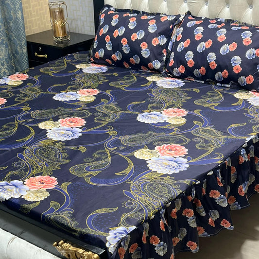 ποΈ 3 Pcs Salonika Frill Bedsheet ποΈ 016