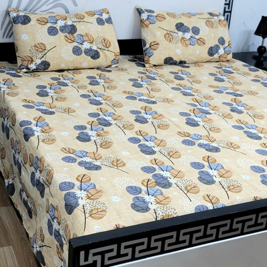 β¨ Supreme Quality 3 Pcs Bedsheets 017β¨