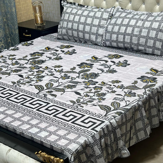 ποΈ 3 Pcs Salonika Frill Bedsheet ποΈ 012