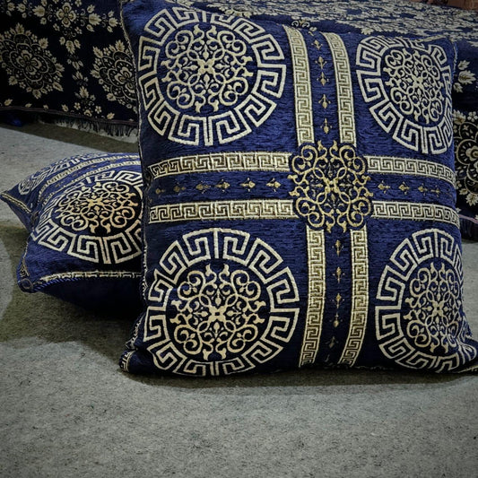 Velvet Jacquard Floor Cushion Covers β Premium & Stylish 04