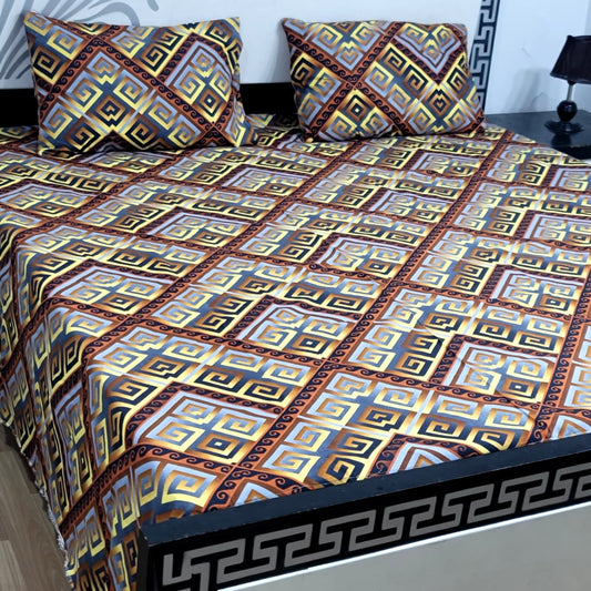 β¨ Supreme Quality 3 Pcs Bedsheets 05β¨