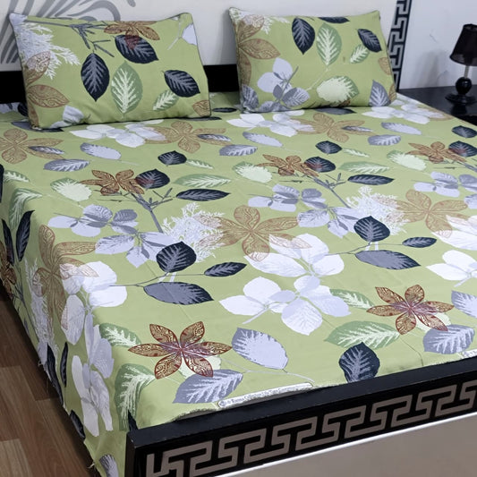 β¨ Supreme Quality 3 Pcs Bedsheets 06β¨