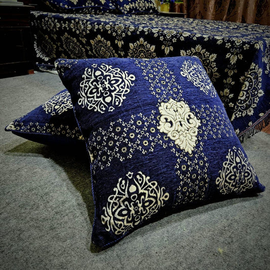 Velvet Jacquard Floor Cushion Covers β Premium & Stylish 05