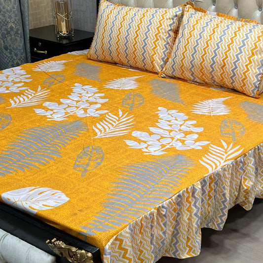 ποΈ 3 Pcs Salonika Frill Bedsheet ποΈ 08