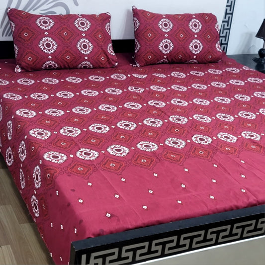 β¨ Supreme Quality 3 Pcs Bedsheets 013β¨