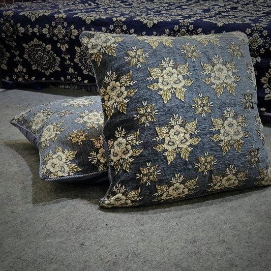 Velvet Jacquard Floor Cushion Covers β Premium & Stylish 014