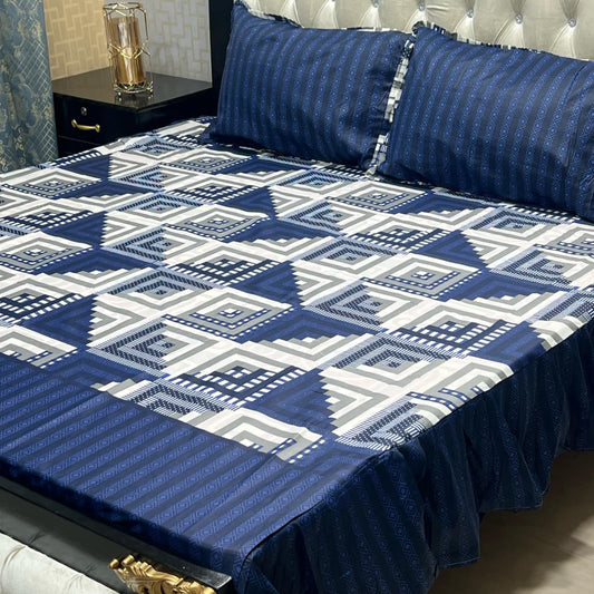 ποΈ 3 Pcs Salonika Frill Bedsheet ποΈ 023