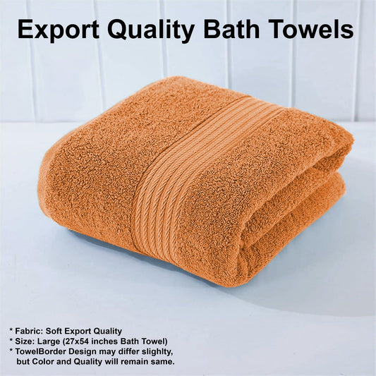 Export Quality Pure Cotton Towel - White - ECT05