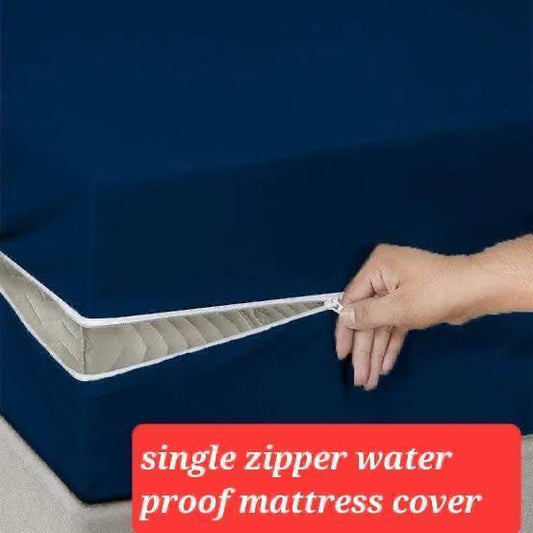 Zipper Waterproof Mattress Protector Single – Full Coverage Protection