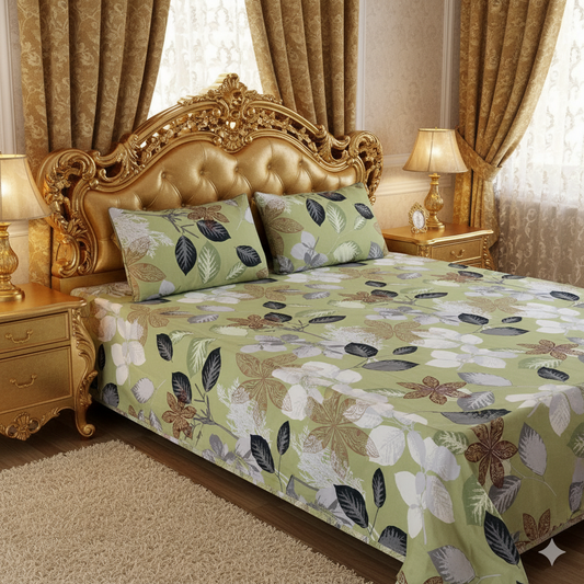 ✨ Supreme Quality 3 Pcs Bedsheets ✨