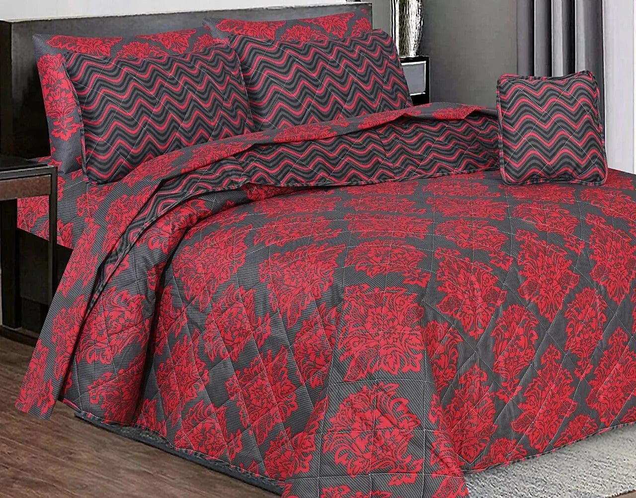 Rurva Cotton Comforter Set - 7pcs - RCS09