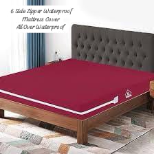 Zipper Waterproof Mattress Protector – Full Coverage Protection