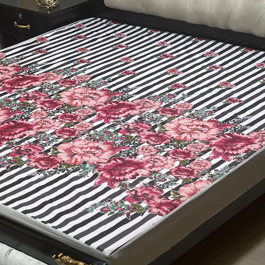 🛏️Printed Mattress Protector Fitted Sheet🛏️013