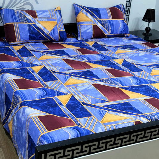 ✨ Supreme Quality 3 Pcs Bedsheets 03✨