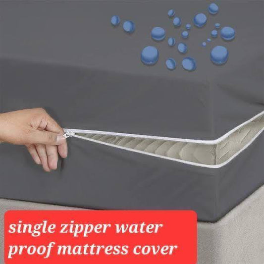 Zipper Waterproof Mattress Protector Single – Full Coverage Protection