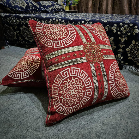 Velvet Jacquard Floor Cushion Covers – Premium & Stylish 011
