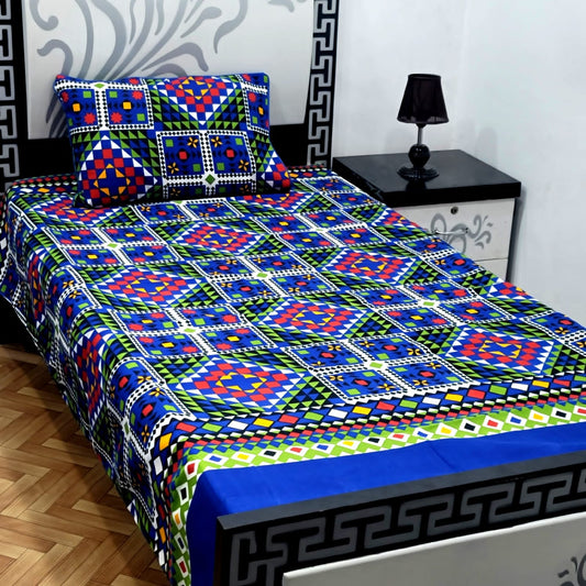 Tytan Cotton Bed Sheet - Single - TSB027