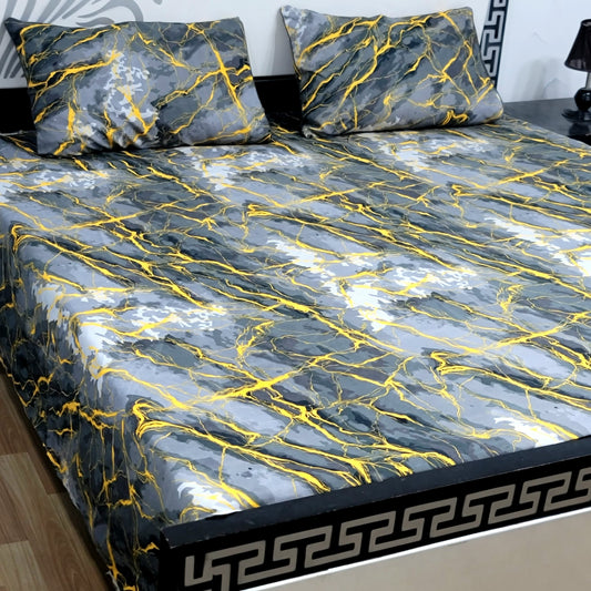 ✨ Supreme Quality 3 Pcs Bedsheets 033✨