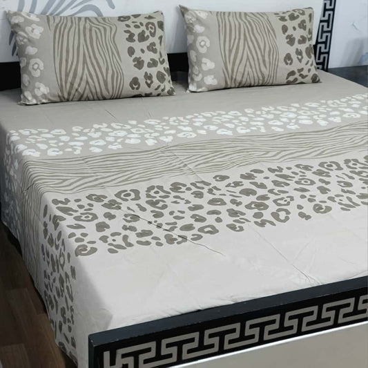 "Luxury 3-Piece Pure Cotton King Bed Sheet 09