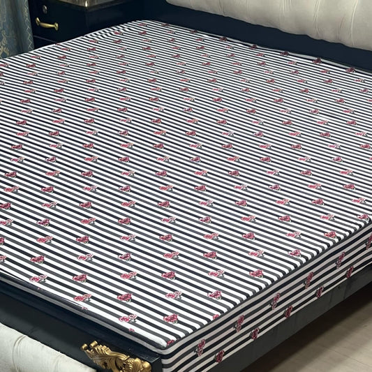 🛏️Printed Mattress Protector Fitted Sheet🛏️026