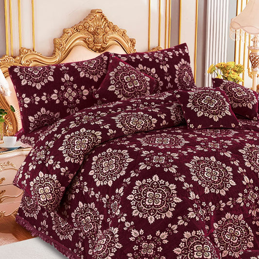 VELVET JAYQUARD BRIDAL RAZAI SETS - 10 Pcs  Product 07