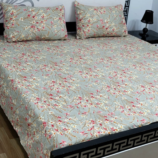 ✨ Supreme Quality 3 Pcs Bedsheets 029✨