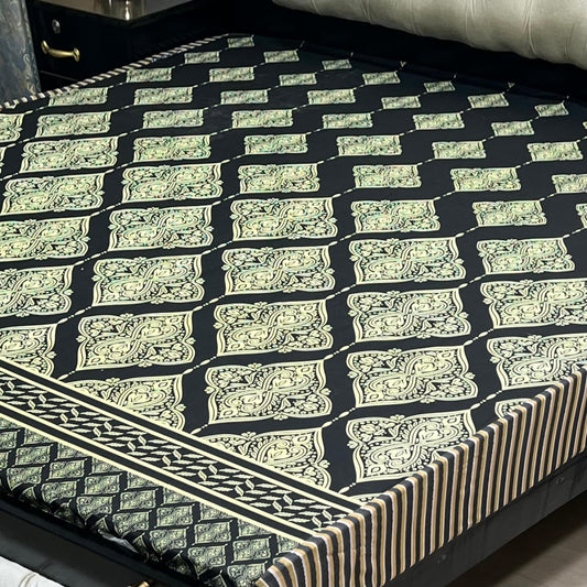 🛏️Printed Mattress Protector Fitted Sheet🛏️01
