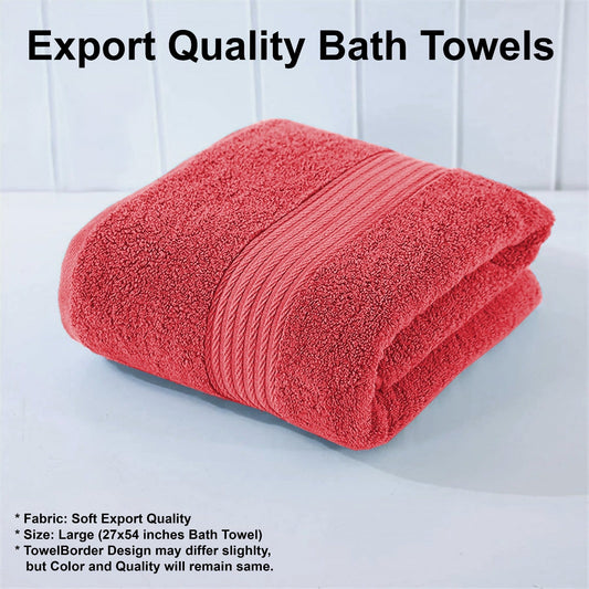 Export Quality Pure Cotton Towel - White - ECT02